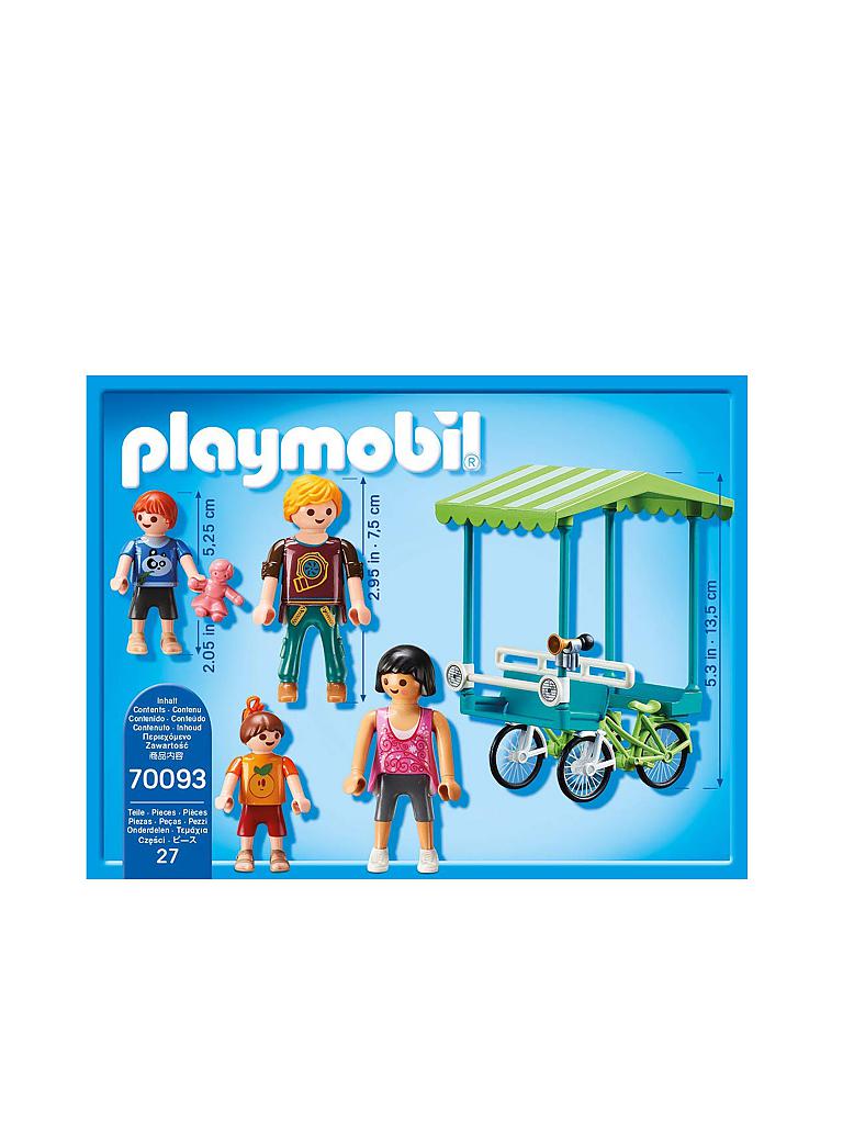 PLAYMOBIL Familien Fahrrad 70093 blau PLAYMOBIL® 70093 Family Fun Familien Fahrrad